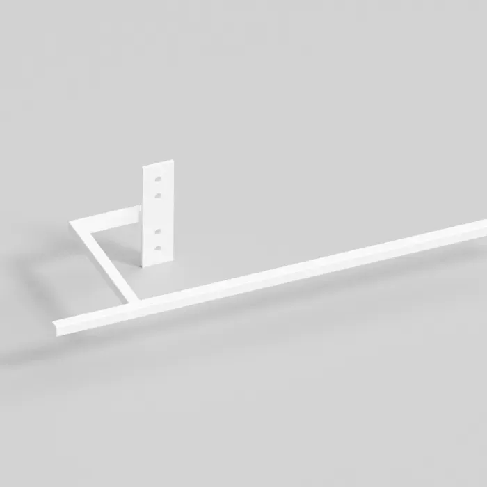 Vasco - Handdoekbeugel Aluminium - 440mm - Wit